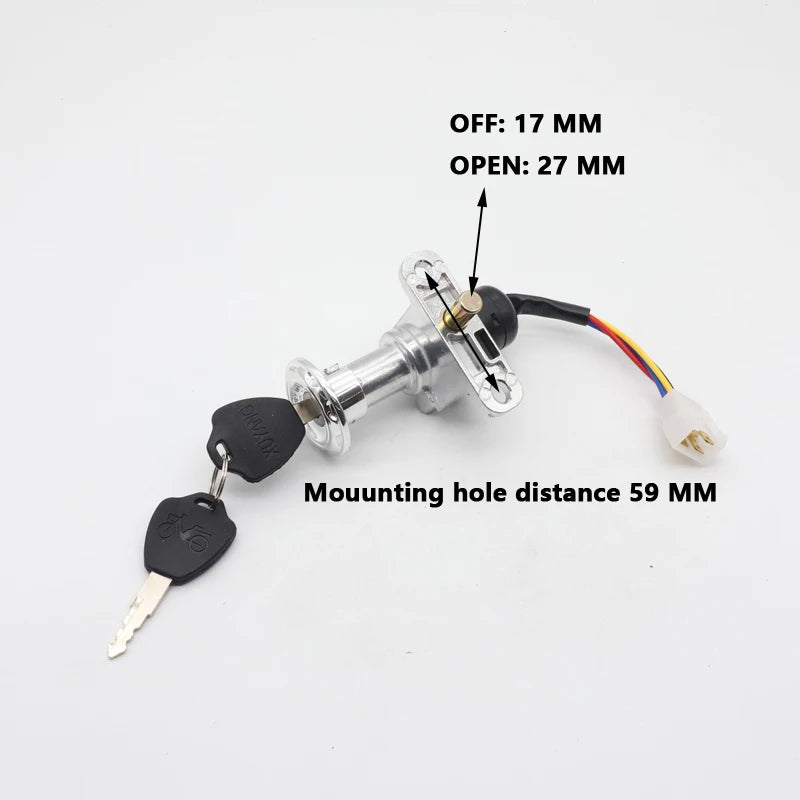 Universal Ignition Switch | Start & Key Lock | Yamaha BWS/Zuma & More