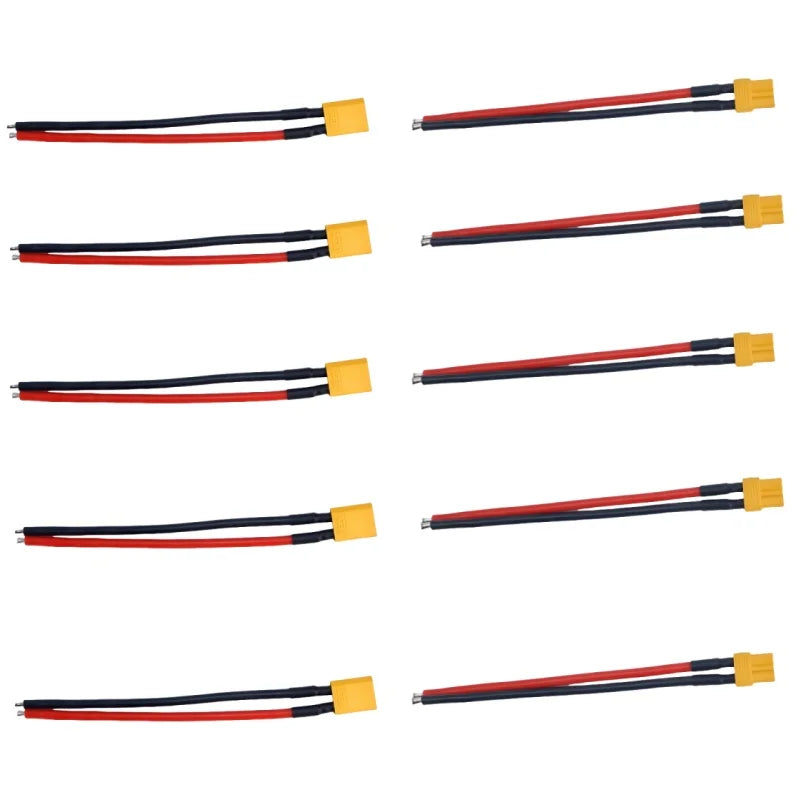 XT30 Connector Plugs | 16AWG Silicone Wire | FPV / RC LiPo