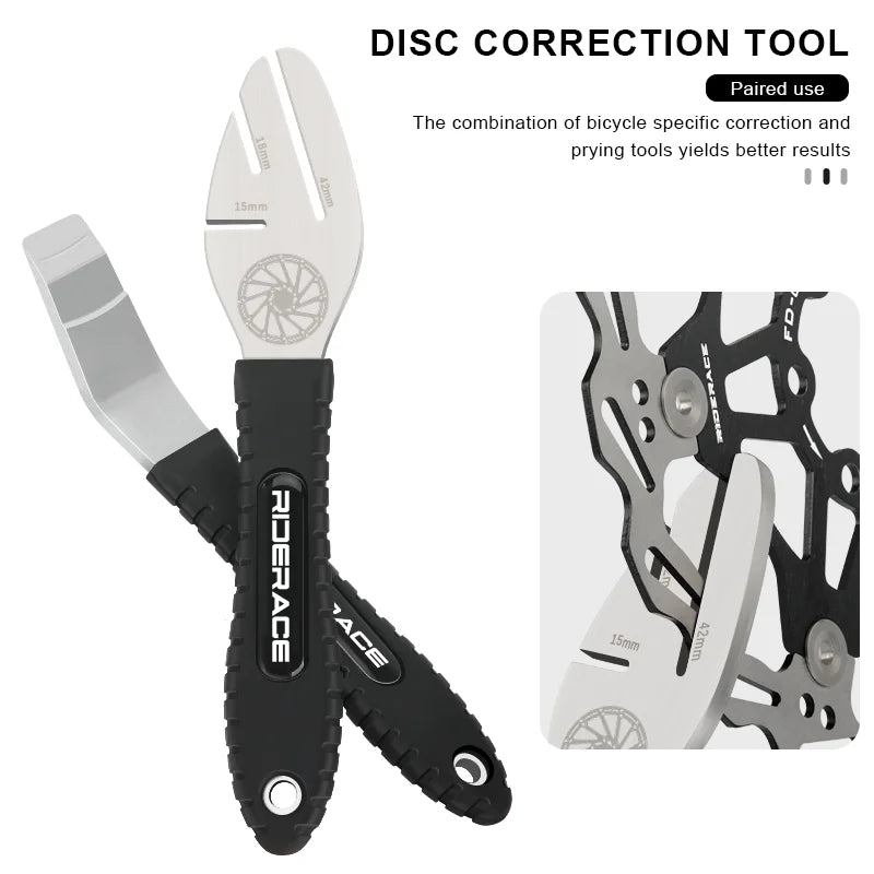 Disc Brake Piston Pusher | Stainless Steel Caliper Adjustment Tool | TL-A / TL-B
