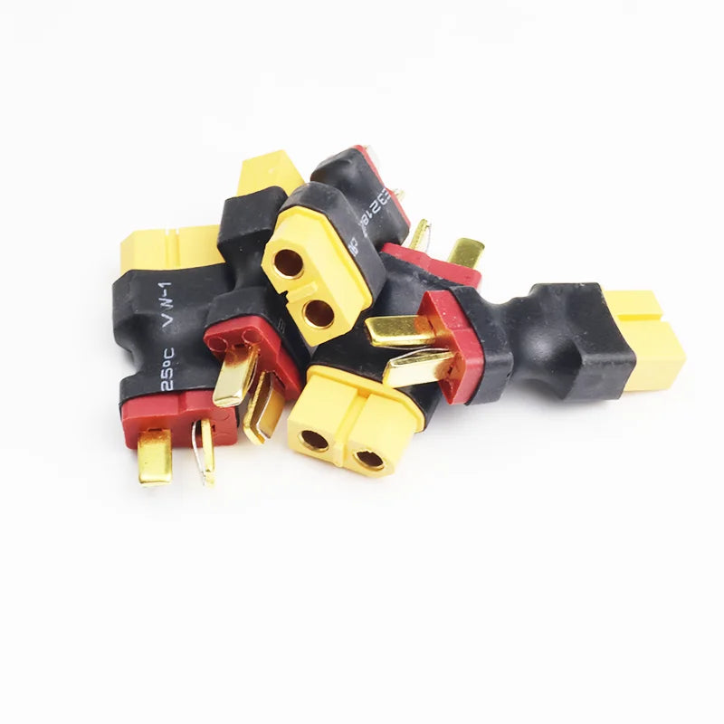 XT60 Adapter Plug Set | XT30/XT90/EC5/TRX Male–Female | RC LiPo
