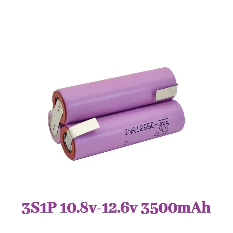 18650 35E Battery Pack | Custom 2S1P Config | 3500mAh Cells