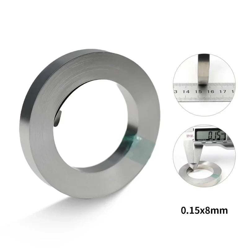 Nickel Strip Roll 10m | 0.2 x 8mm | Battery Spot Welding