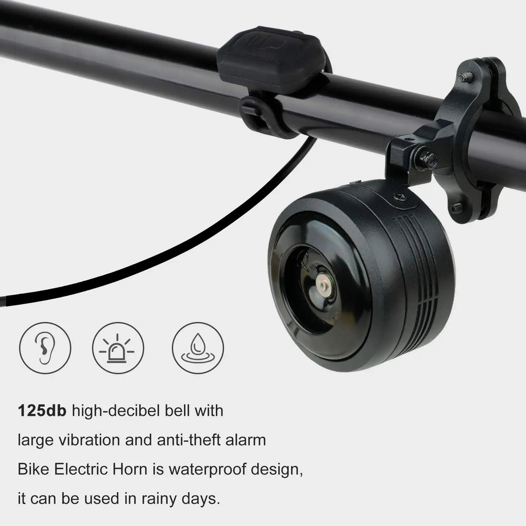 Electric Bike Horn Alarm | Remote Control Anti-Theft | Super Loud