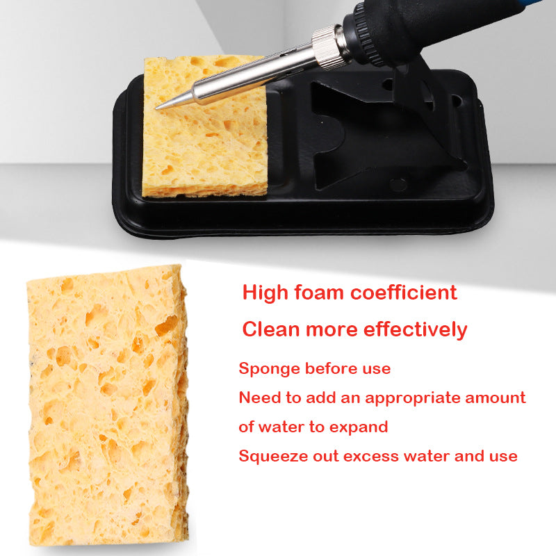 Soldering Iron Cleaning Sponge | Yellow Heat-Resistant