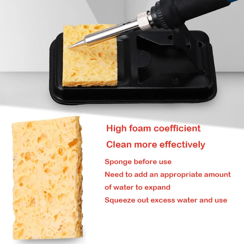 Soldering Iron Cleaning Sponge | Yellow Heat-Resistant