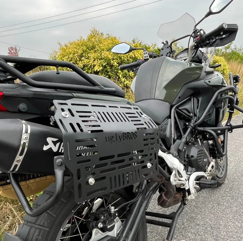 BMW GS Luggage Bracket | Exhaust-Side Frame Support | R1200-R1250