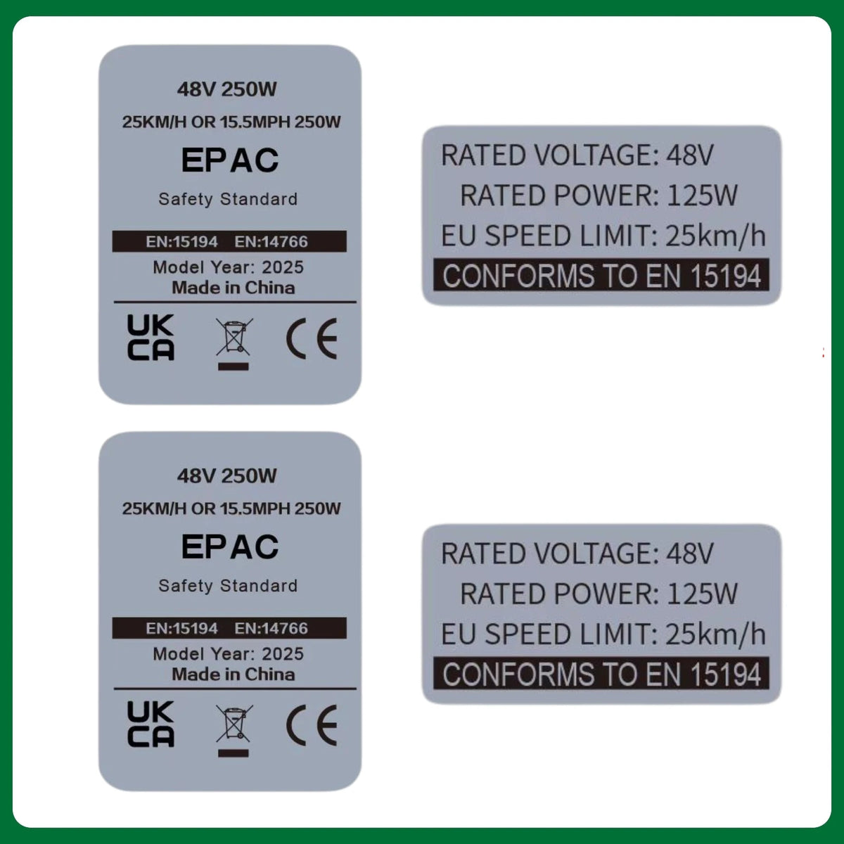 Ebike modification kit stickers,36V 48V 250W Electric Bike Lable,Compataible for Bafang Tongsheng and other Brand Conversion Kit