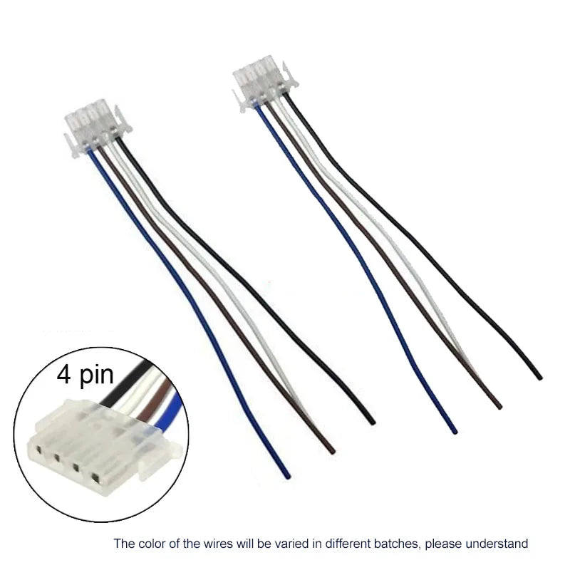 Motorcycle Scooter Button Switch Connecters Wire