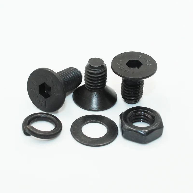 Hex Socket Countersunk Screws M2-M8 | Grade 10.9 Steel | Fastener Kit