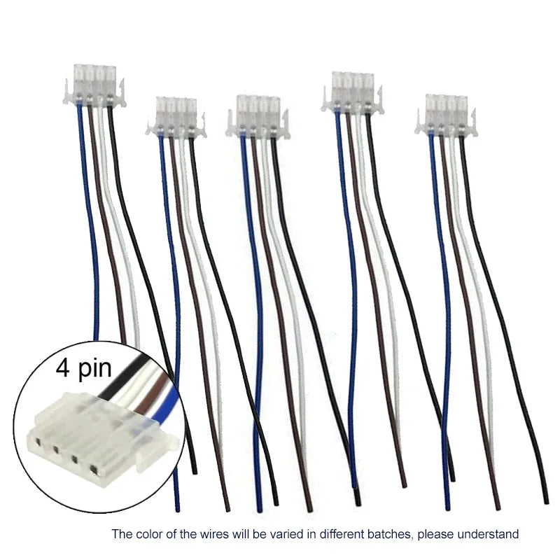 Motorcycle Scooter Button Switch Connecters Wire