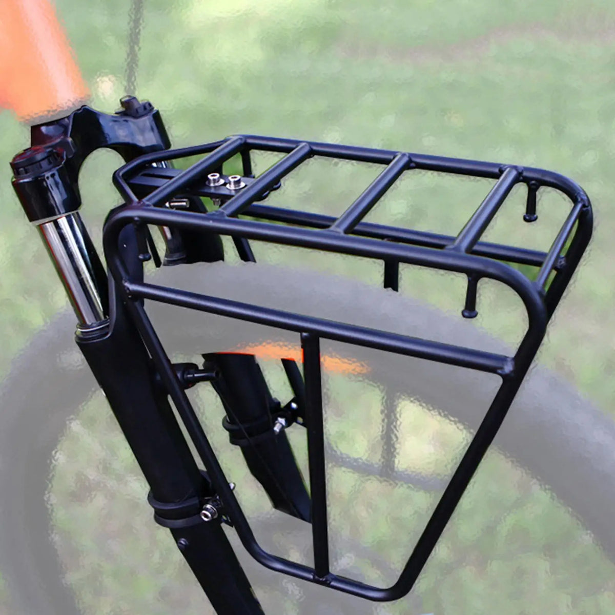 Front Cargo Rack | Steel Fork-Mount | Adjustable
