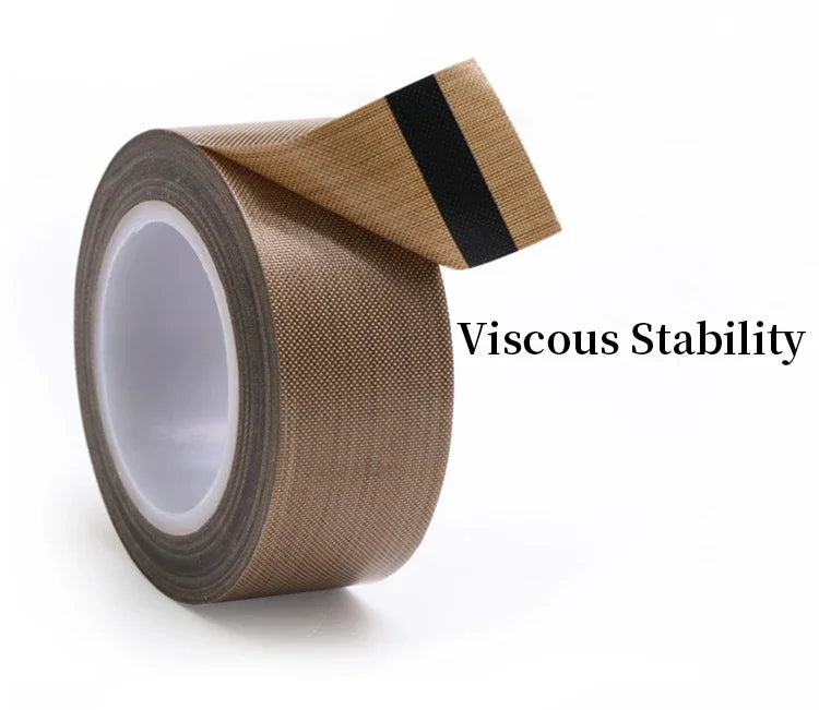 PTFE Adhesive Cloth Tape | 0.13/0.18mm High-Temp | Vacuum Sealing Insulation