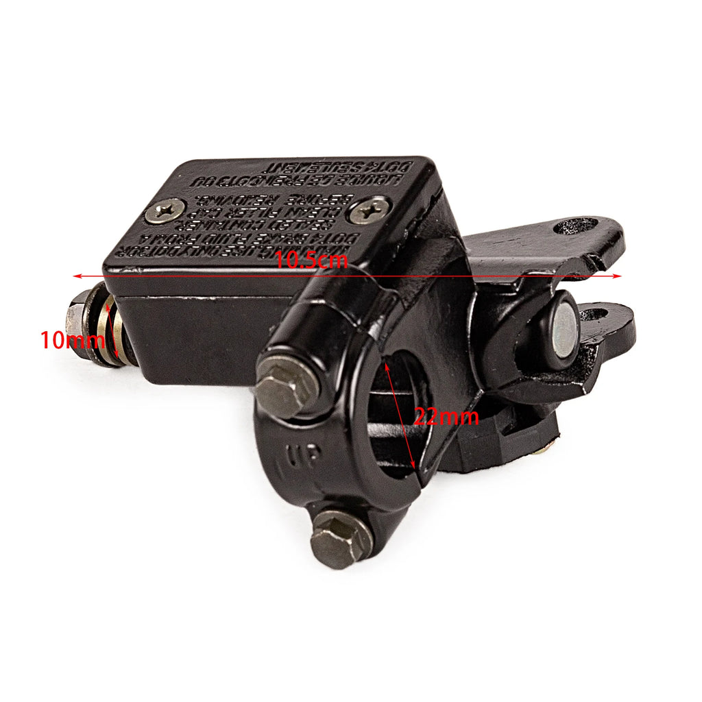 Front Right Hydraulic Brake Master Cylinder | M10x1.25mm | Pit Dirt Bike, ATV, Quad & Motorcycle