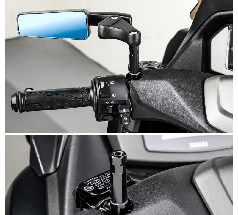 Mirror Extension Adapters | M8/M10, Left & Right Thread | Motorcycles