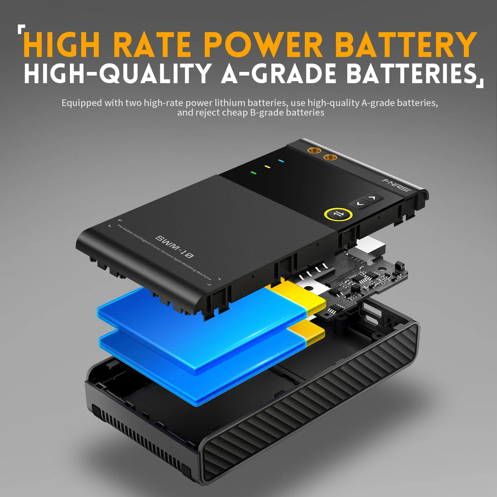 FNIRSI SWM-10 Portable Spot Welder | 5000mAh | 18650 Battery Packs