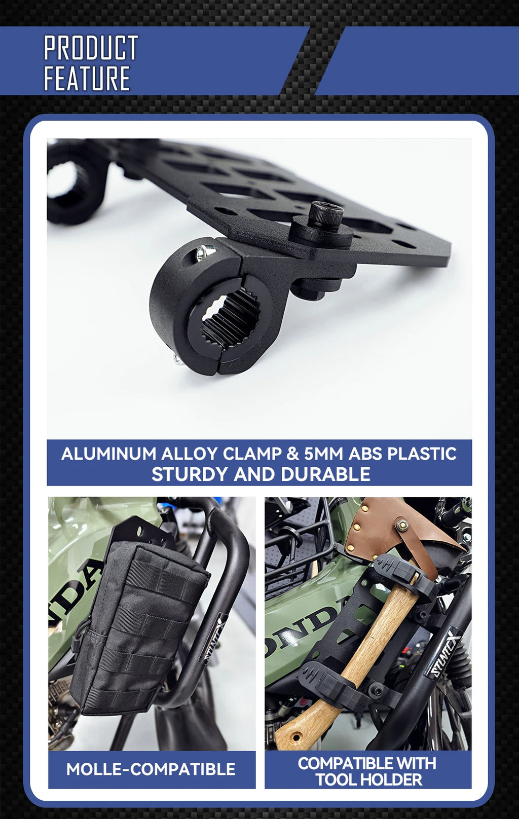 Molle Bumper Panel Organizer | Tactical Trunk Storage | Universal