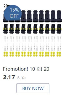 1set 2.8mm 2/3/4/6/9 pin Automotive Quick connection Electrical wire connector Male Female cable terminal plug Kits Motorcycle