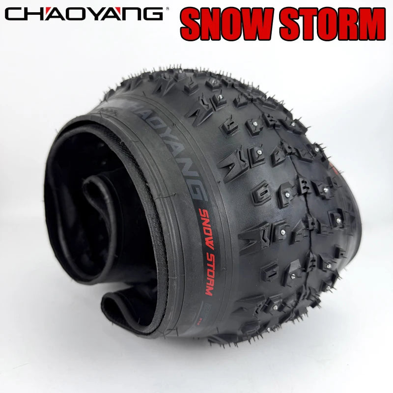 CHAOYANG Studded Fat Tire | 26×4.0 | 120TPI Folding