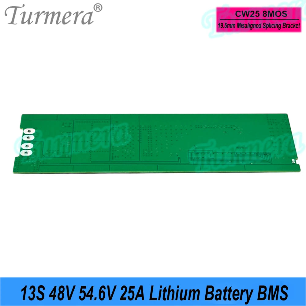 Lithium Battery BMS | 13S 48V 25A | E-Bike & E-Scooter Pack Building