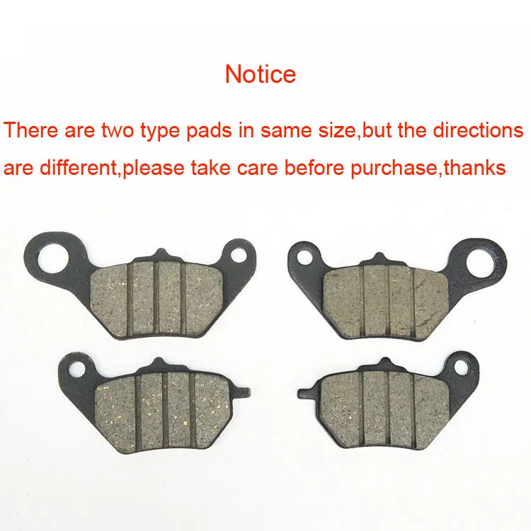 Motorcycle Disc Brake Pads | Front & Rear | 50cc–250cc, CBR, CRF, Scooter & Moped