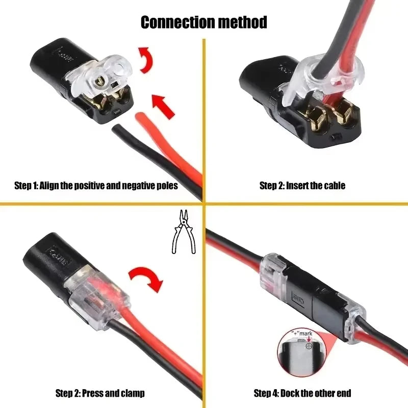 No-Strip Quick Wire Connectors | Dual-Line | Automotive