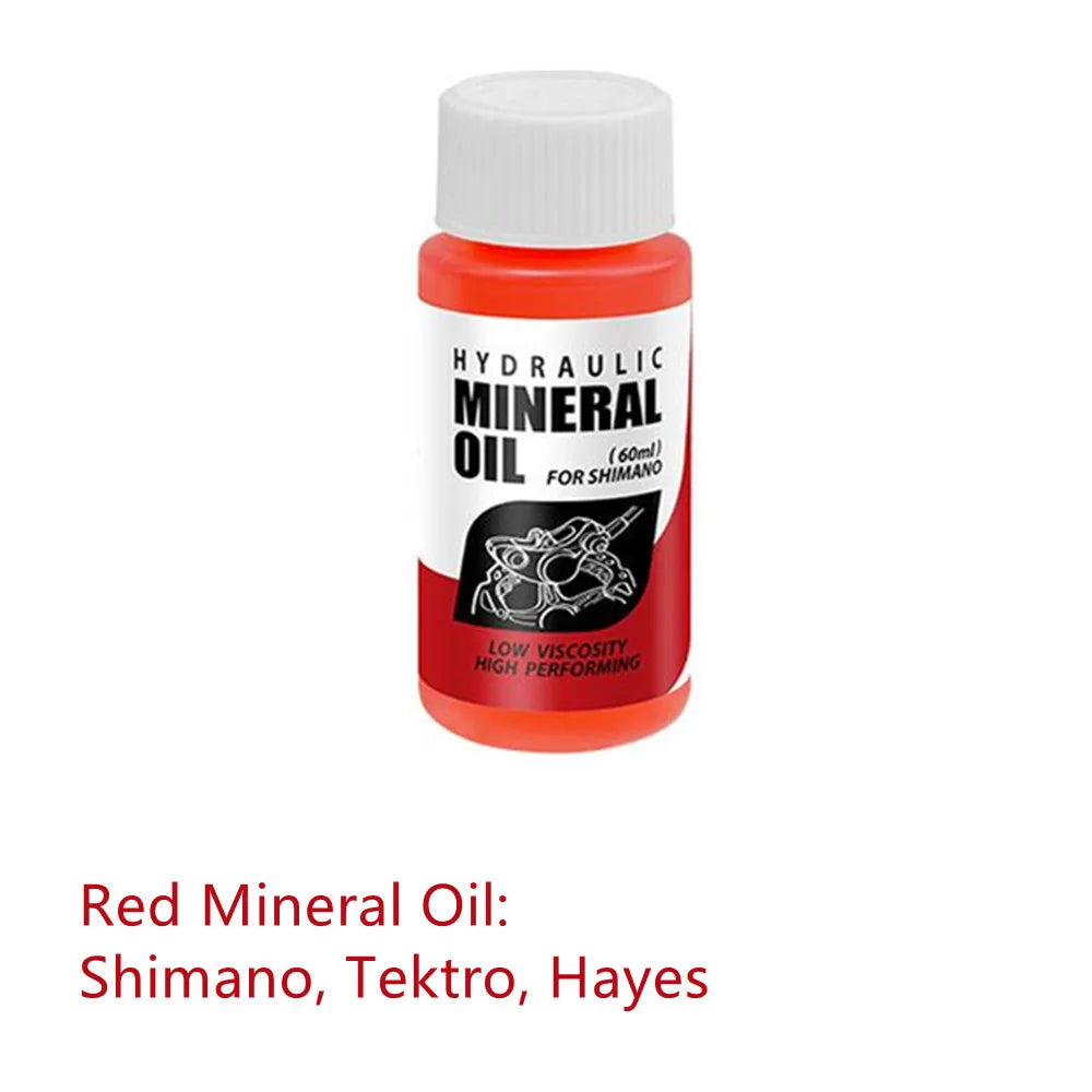 EZMTB Brake Fluid | Mineral Oil & DOT for Hydraulic Disc Brakes | Shimano, SRAM, Avid, Magura
