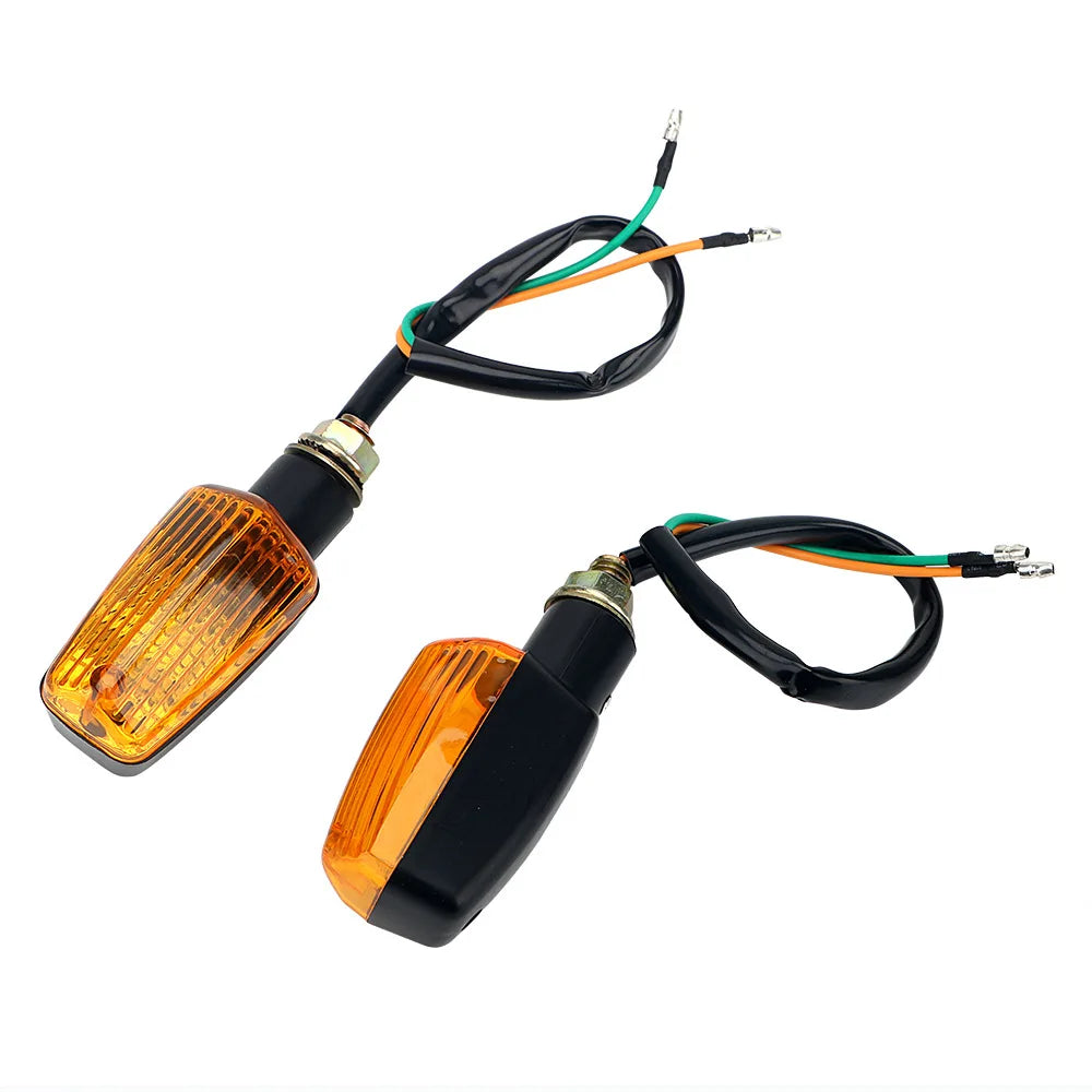 4PCS Universal Motorcycle Blub Turn Signal Lamp Turning Indicators Light Blinkers Signal Amber Bike Motorcycle Accessories 12V