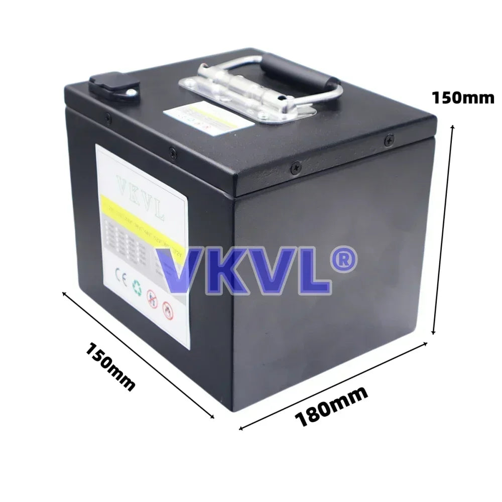 72V 18650 Lithium Battery Pack | 20–40Ah | 250–2000W Motor Fit