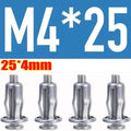 4-40pcs License Plate Bolt Kit Petal Shape Rivet Nut Screw Panel Clamp Lock Jack Nuts M4 M5 M6 M8Metal Rivetnut Auto Accessories