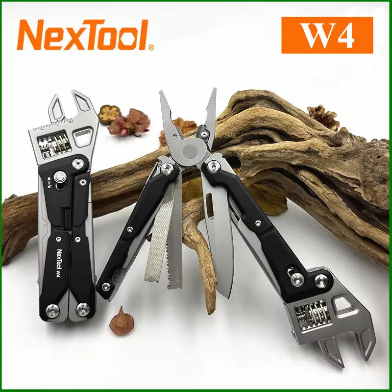 NexTool W4 11-in-1 Multitool | Wrench, Pliers & Knife | Trail Kit