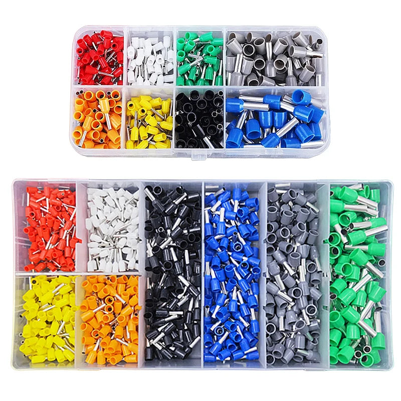 VE Tubular Crimp Terminal Kit | Insulated Ferrules | Boxed Assortment