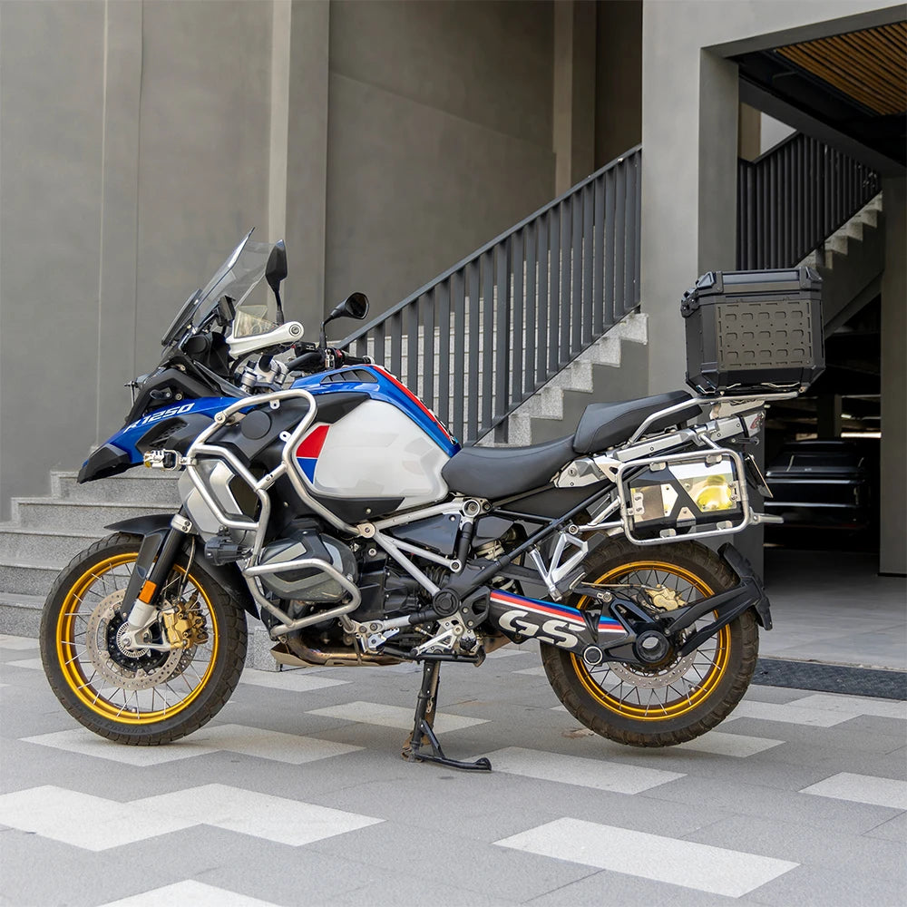 45L Aluminum Top Case | Lockable Rear Luggage Box