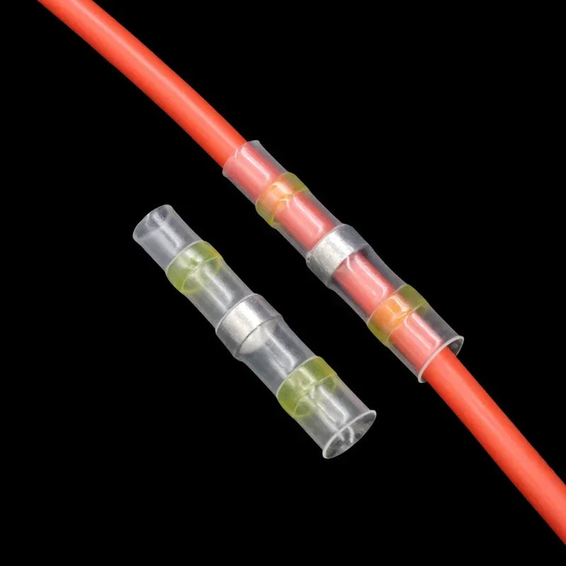Solder Seal Wire Connectors | 3:1 Heat Shrink | Waterproof Butt Splice