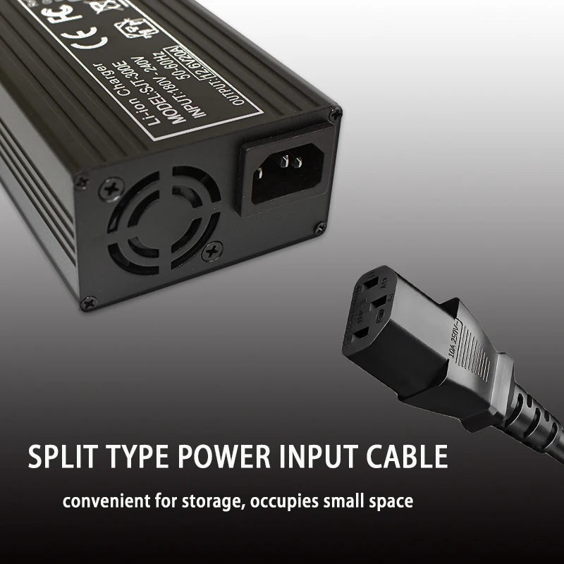 84V 5A Li-Ion Battery Charger | 7 Connector Options | 20S Packs