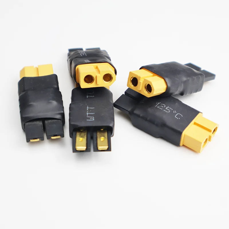 XT60 Adapter Plug Set | XT30/XT90/EC5/TRX Male–Female | RC LiPo