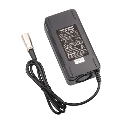 29.2V 5A LiFePO4 Charger | 24V 8S Pack | Multi-Plug