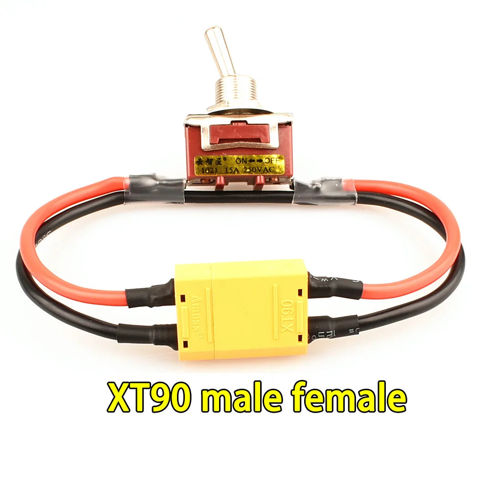 XT30 High-Load Power Switch | On-Off Toggle | RC & E-Bike