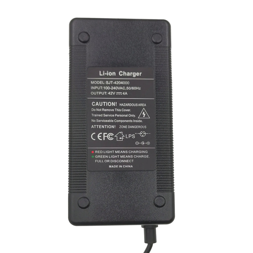 36V Lithium Battery Charger | 42V 4A | 3-Pin XLR E-Bike
