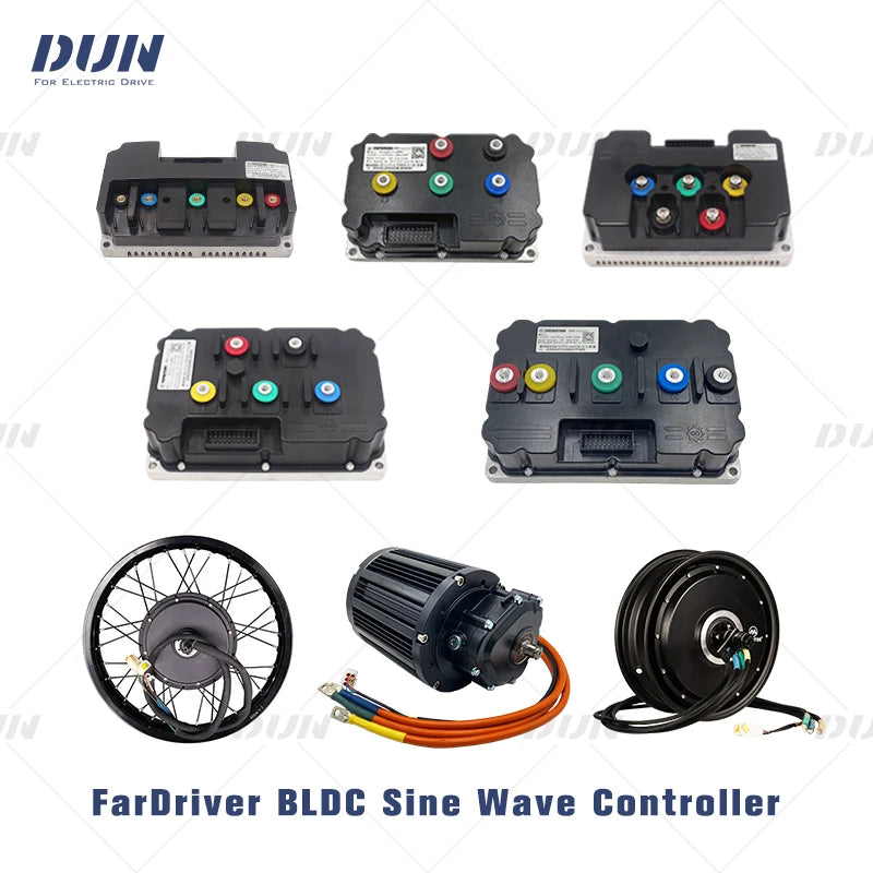 Fardriver ND72450 Controller | 60/72V 450A Phase | BLDC Kit