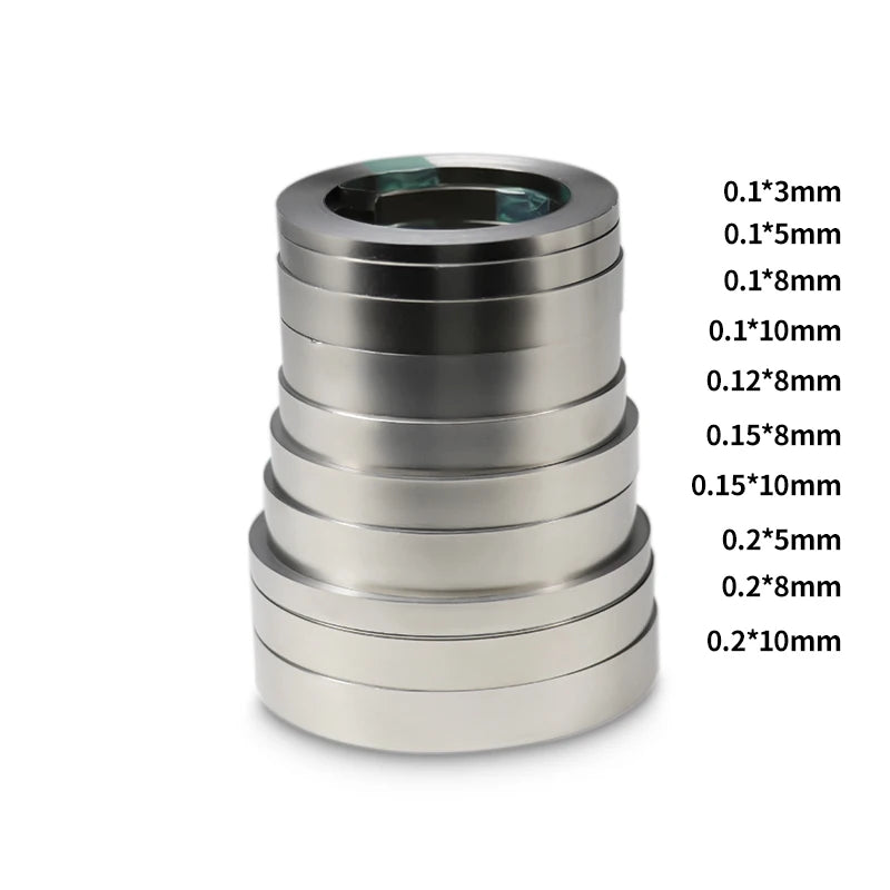 Nickel Strip Roll 10m | 0.2 x 8mm | Battery Spot Welding