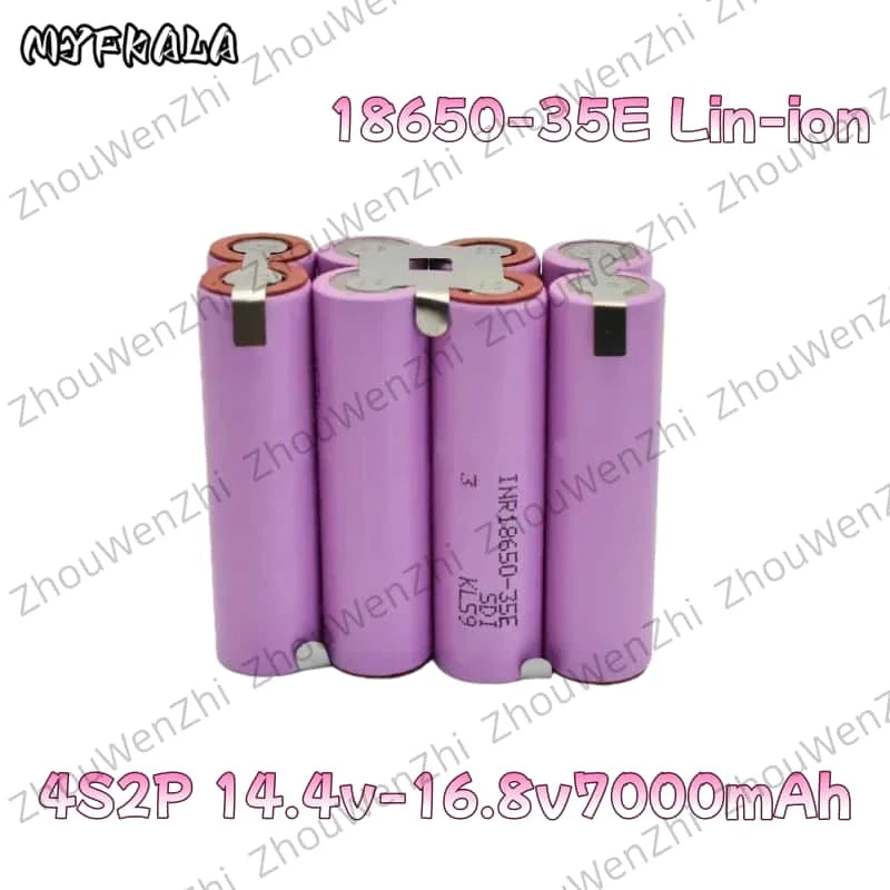 18650 35E Battery Pack | Custom 2S1P Config | 3500mAh Cells