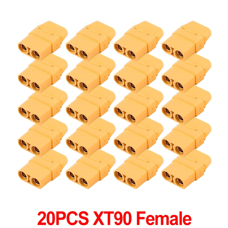 XT90 Connector Plugs | Male & Female | RC LiPo / Drone