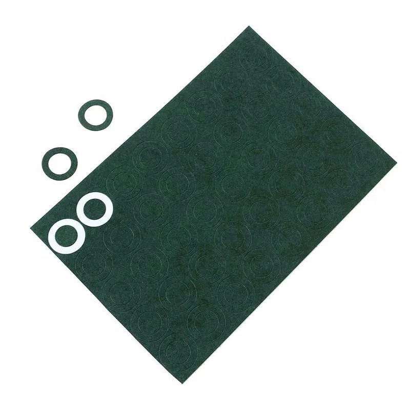 Battery Insulation Rings 100-Pack | Adhesive 1S | 18650/21700