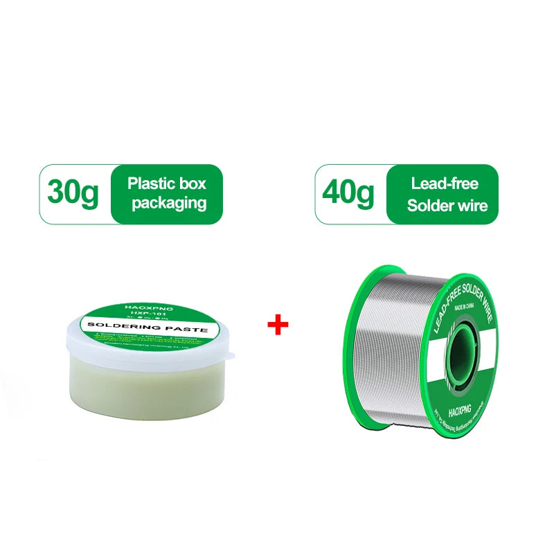 Lead-Free Rosin Flux Paste | Soldering Iron Flux | Iron, Stainless, Nickel & Copper