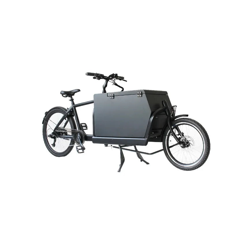 250W Electric Cargo Trike | Wood Box + Bafang Hub | 7-Speed