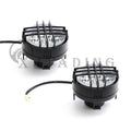 2Pcs Front Head Light Lamp Headlight Assembly For GY6 50cc-125cc Motorcycle Zuma Electrical motorbike Scooter Honda zoomer
