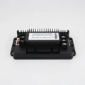 Power electronic module with specifications on a white background