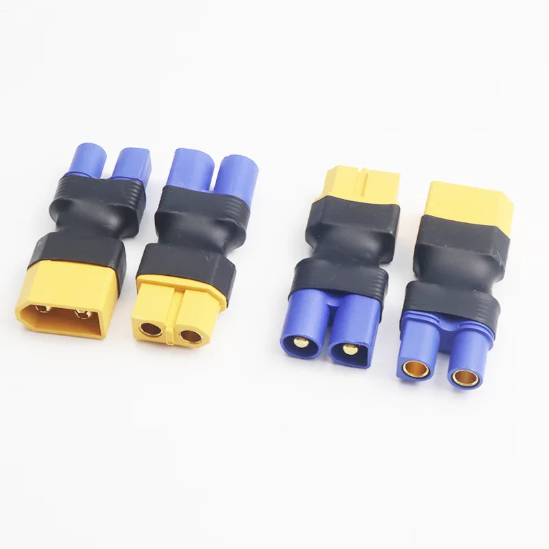 XT60 Adapter Plug Set | XT30/XT90/EC5/TRX Male–Female | RC LiPo