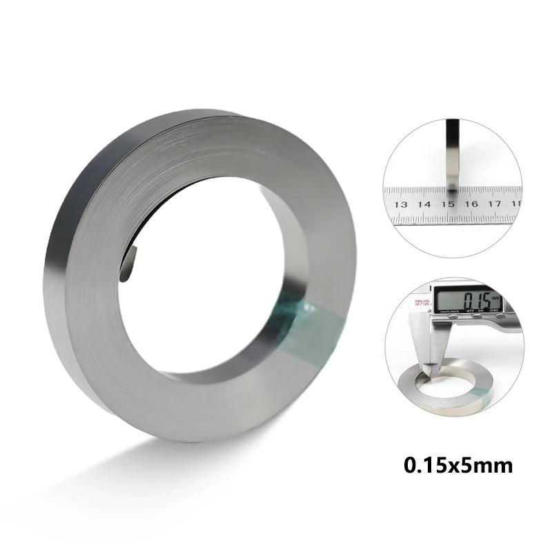 Nickel Strip Roll 10m | 0.2 x 8mm | Battery Spot Welding