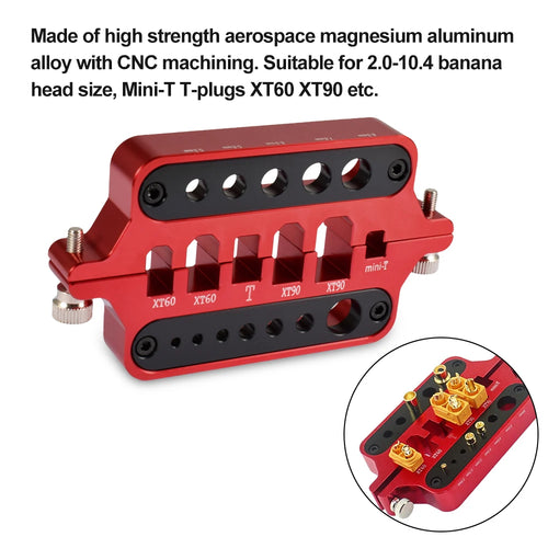 9IMOD RC Connector Soldering Mold | XT60/XT90/T-Plug | Metal